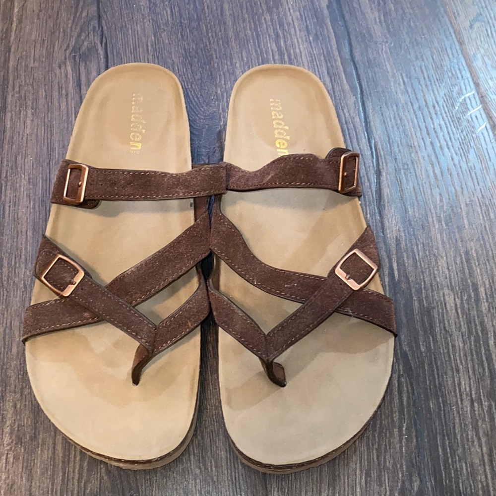 Madden- Brown Toe Sandals